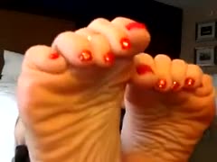My unbelievably spoiled white bitch knows about my foot fetish